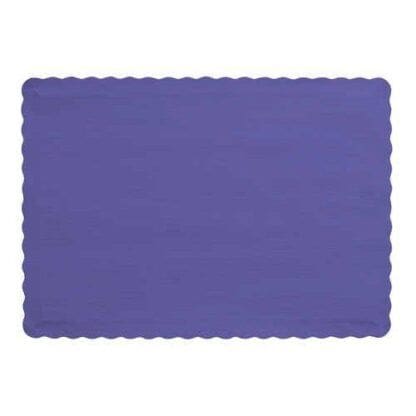 Purple 9.5 X 13.375 Placemats 600 Ct