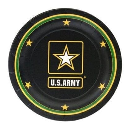 US Army Dessert Plates 8ct - Image 2