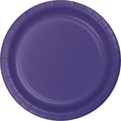 Dessert Plate - Purple (24 Count)