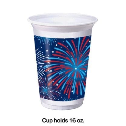 Patriotic Party Plastic Cups