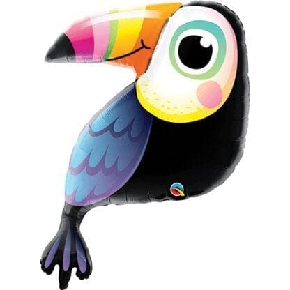 41 in. Colorful Toucan Helium Shape Balloon - Image 2