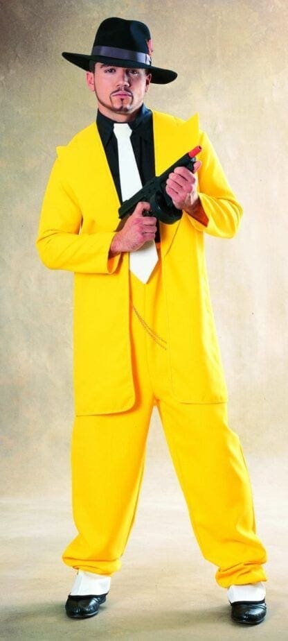 Deluxe Yellow Zuit Suit Mens Costume Standard