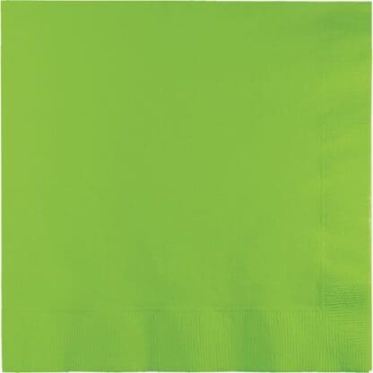 Luncheon Napkins, 6.5" X 6.5", 50pk, fresh lime