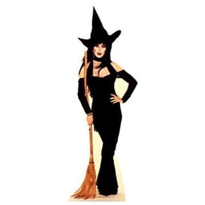 Elvira Broom-Size:75" X 25"