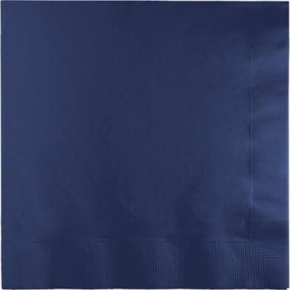 Luncheon Napkins, 6.5" X 6.5", 50pk, navy