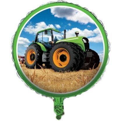 Tractor Time Mylar Balloon