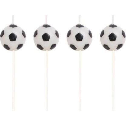 Football Birthday Cake Candles