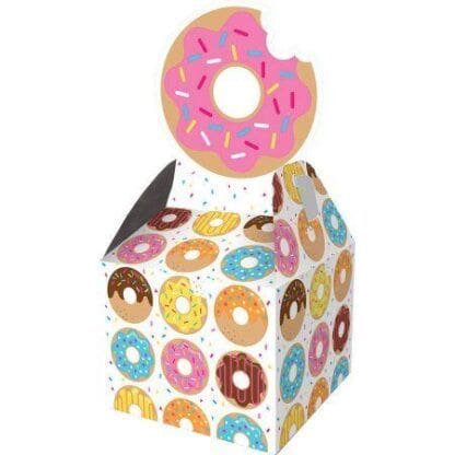 Donut Time Favor Boxes Pkg/8