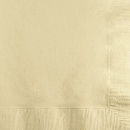 Beverage Napkins, 5" X 5", 50pk ivory