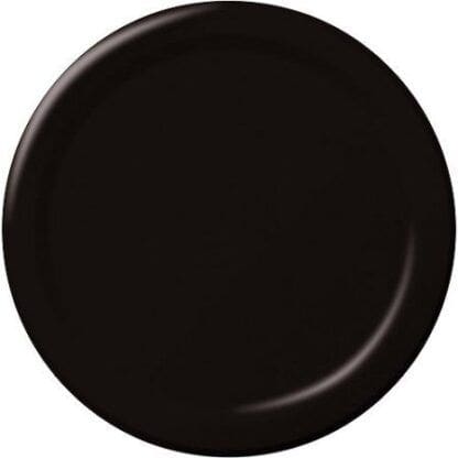 Dessert Plate - Black (24 Count)