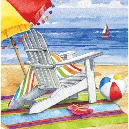 Day at the Beach Napkins, 16pk