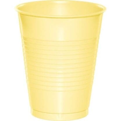 Plastic Cups, 16 Oz, Mimosa, 20 Ct