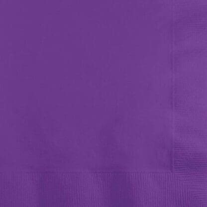 Beverage Napkins, 2-Ply, Amethyst, 50 Ct