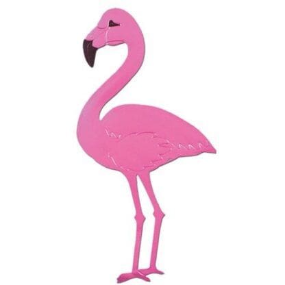 Foil Flamingo Wall D Cor