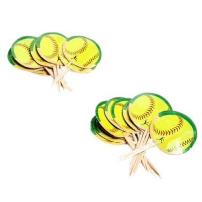 Fastpitch Softball Party Picks 24ct - Image 2