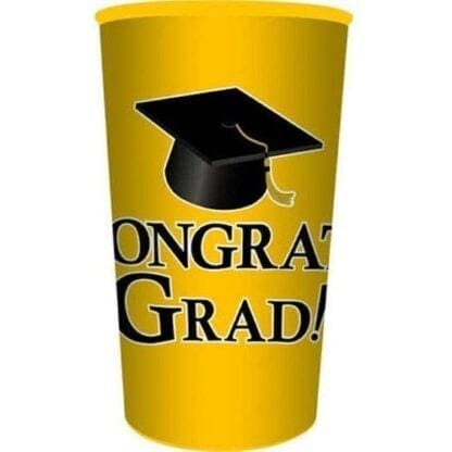 Graduation  22 Oz Plastic Cup