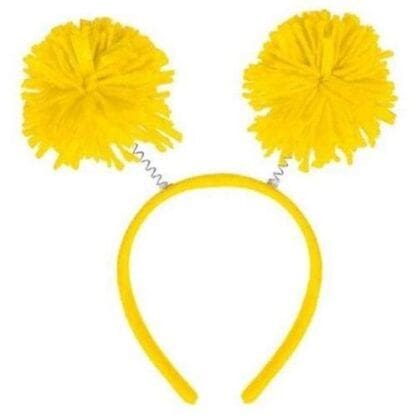 Yellow Pom-Pom Head Bopper Halloween Costume Yellow