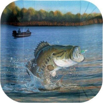 Gone Fishing Lunch Plates 8ct Size Plate