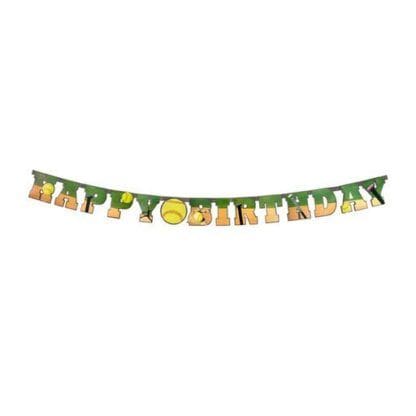 Fastpitch Softball Happy Birthday Letter Banner - Image 2