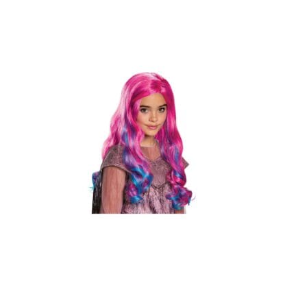 Disguise Disney Audrey Descendants 3 Costume Wig, Pink, Size One Size Child - Image 2