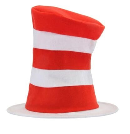 Striped Cat in the Hat Hat for Kids