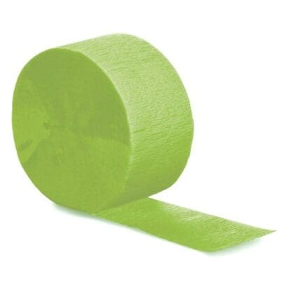 Touch of Color Fresh Lime Green Streamer (077123)