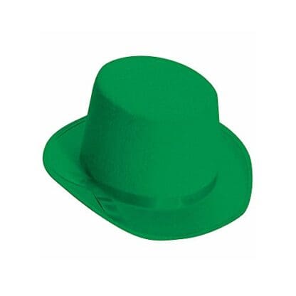 Green Top Hat Halloween Costume Accessory - Image 2