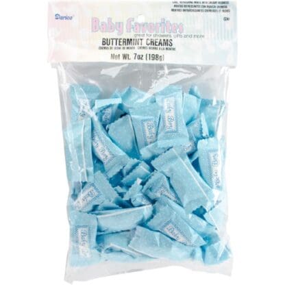 Baby Boy Buttermint Creams, 50 Count, 7 Oz