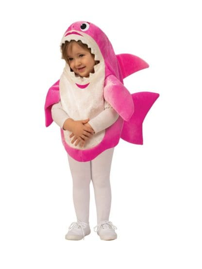 Baby Shark - Mommy Shark Kids Costume Pink Toddler