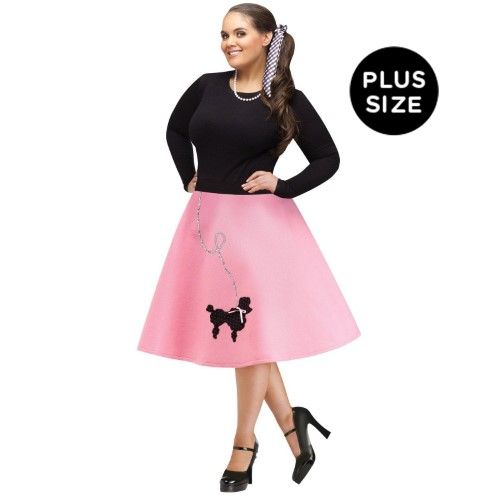 dyb skjule protestantiske Adult, Poodle Skirt Plus Size 16-18 - The Party Place - Fort Smith